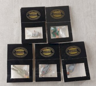 Lot danciennes figurines, en métal, F.F. Models, Mad 1/43