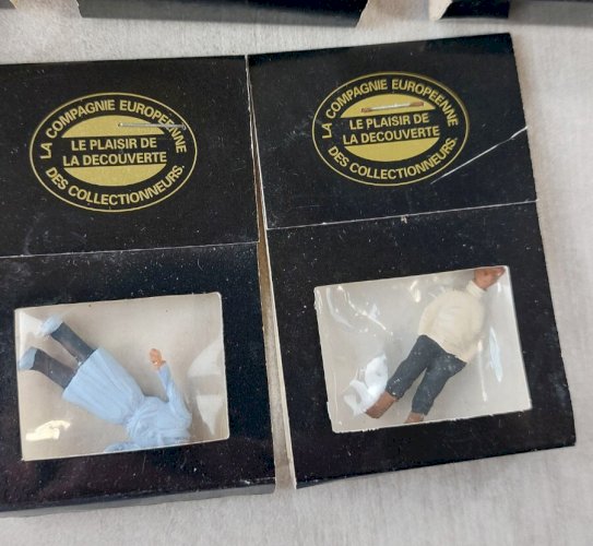 Lot danciennes figurines, en métal, F.F. Models, Mad 1/43