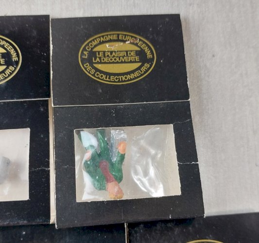 Lot danciennes figurines, en métal, F.F. Models, Mad 1/43