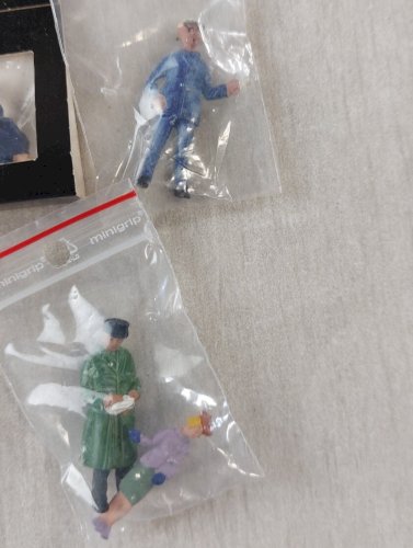 Lot danciennes figurines, en métal, F.F. Models, Mad 1/43