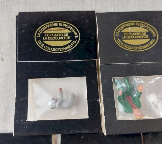 Lot danciennes figurines, en métal, F.F. Models, Mad 1/43