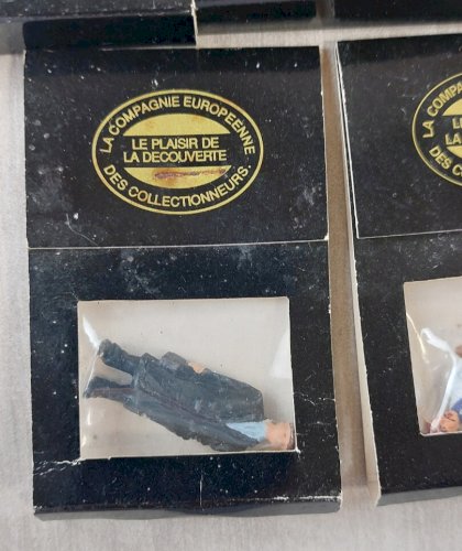 Lot d'anciennes figurines, en métal, F.F. Models, Mad 1/43