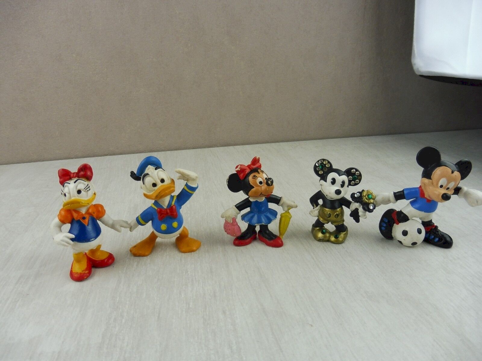 Lot De Figurines Flexibles Vintage Quick Et Dupuis - Anciennes, Pour Collectionneurs Ou Nostalgie