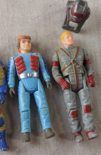 Lot d'anciennes figurines, The M.A.S.K., KPT, Tyco, vintage