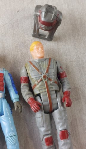 Lot d'anciennes figurines, The M.A.S.K., KPT, Tyco, vintage