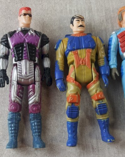 Lot d'anciennes figurines, The M.A.S.K., KPT, Tyco, vintage