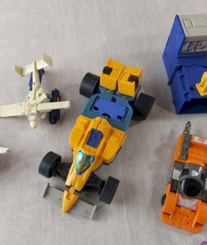 Lot d'anciennes figurines, Transformers G1, Hasbro Takara, années 80 - 90