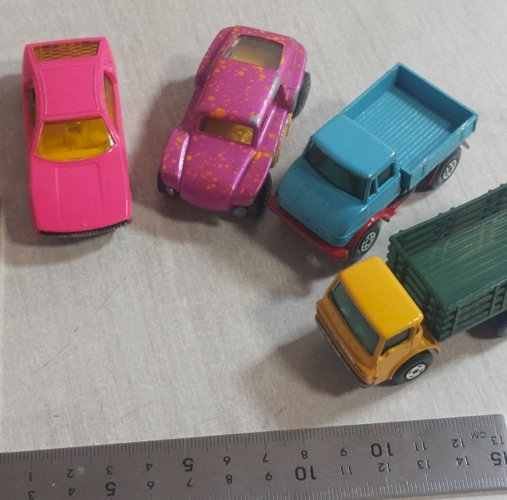 Lot danciennes voitures, Matchbox, vintage