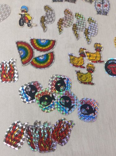 Lot danciens autocollants / stickers, vintage