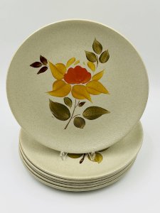 Set of Flat Plates Stoneware Saint-Amand Jamaica