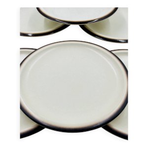Lot de 10 assiettes Boch La Louvière modèle Sierra