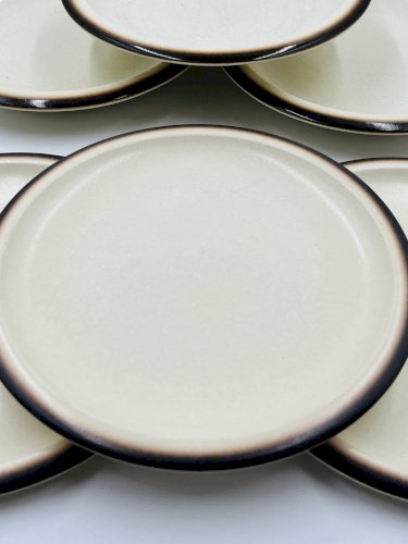 Lot de 10 assiettes Boch La Louvière modèle Sierra