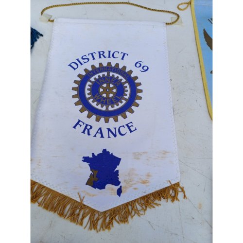 Lot de 10 Fanions Anciens