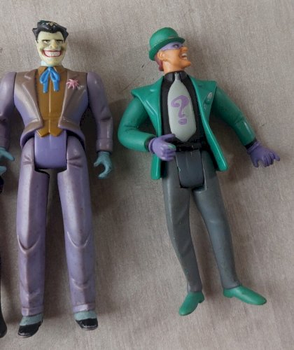 Lot de 10 figurines, Batman, DC Comics Kenner