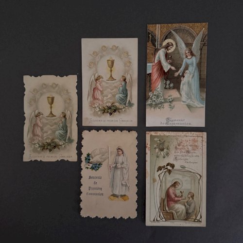 Lot de 10 images pieuses Souvenir de Première Communion A5788