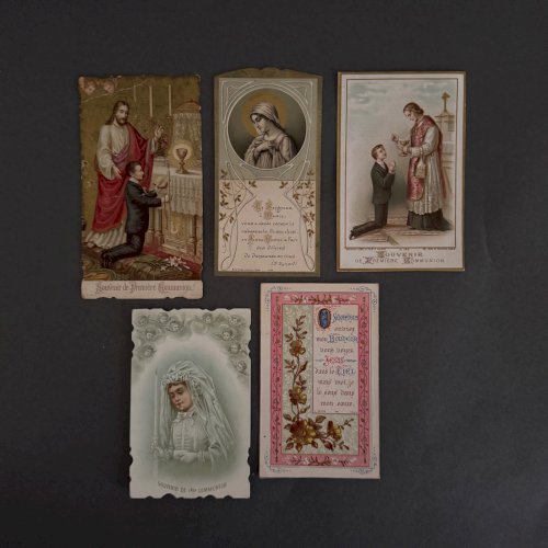 Lot de 10 images pieuses Souvenir de Première Communion A5788