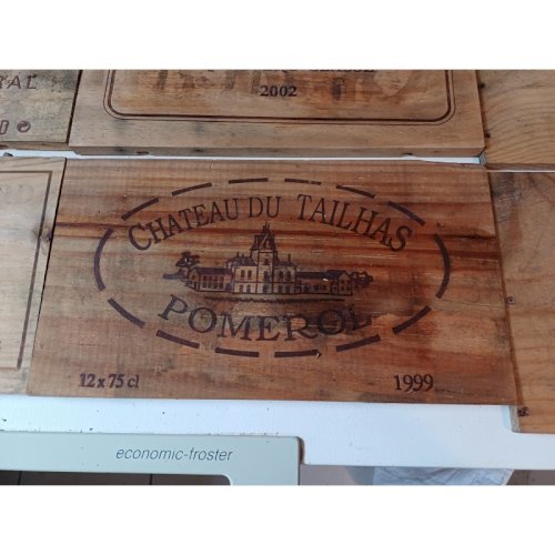 Lot de 11 Plaques Bois Grand Cru Vins