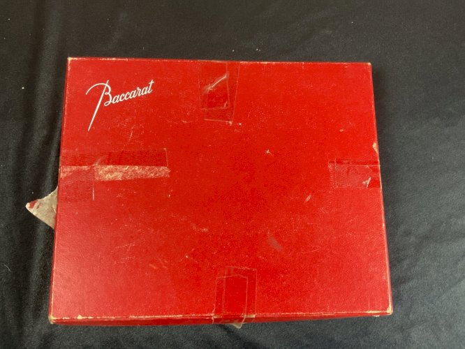 Lot de 11 Porte Couteaux En Cristal Baccarat