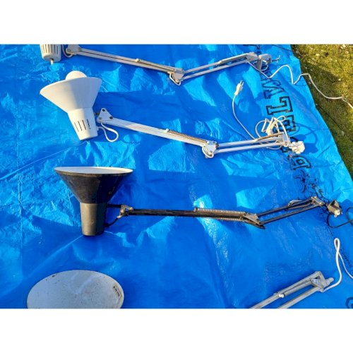 Lot de 13 Lampes de Bureau industrielles Metal