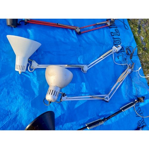 Lot de 13 Lampes de Bureau industrielles Metal