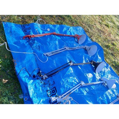 Lot de 13 Lampes de Bureau industrielles Metal