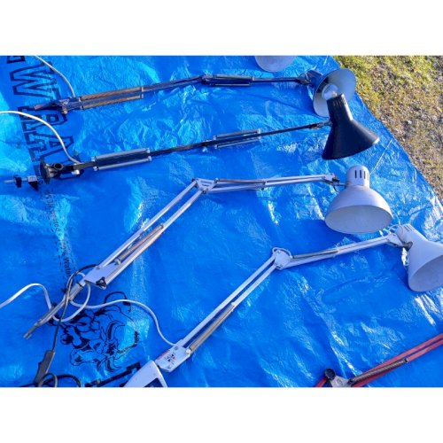 Lot de 13 Lampes de Bureau industrielles Metal