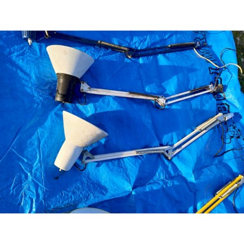 Lot de 13 Lampes de Bureau industrielles Metal