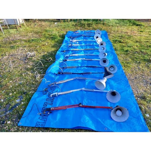 Lot de 13 Lampes de Bureau industrielles Metal