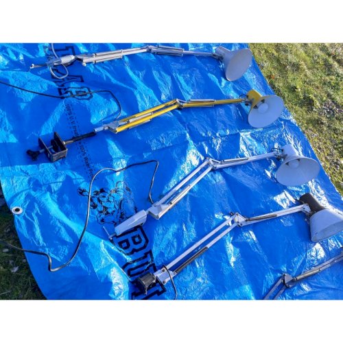 Lot de 13 Lampes de Bureau industrielles Metal