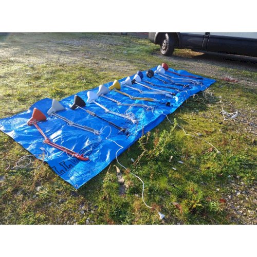 Lot de 13 Lampes de Bureau industrielles Metal