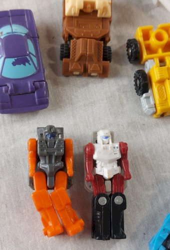 Lot de 14 anciennes figurines, Transformers G1, Hasbro Takara, années 88 - 90