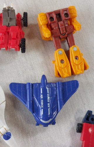Lot de 14 anciennes figurines, Transformers G1, Hasbro Takara, années 88 - 90