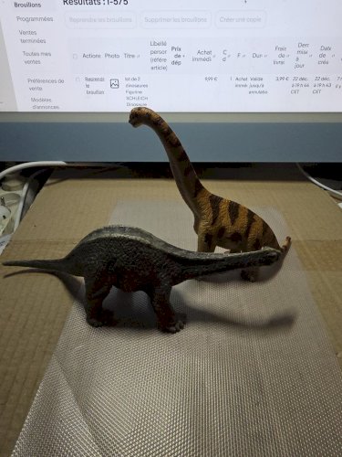 lot de 2 dinosaures Figurine SCHLEICH Dinosaure