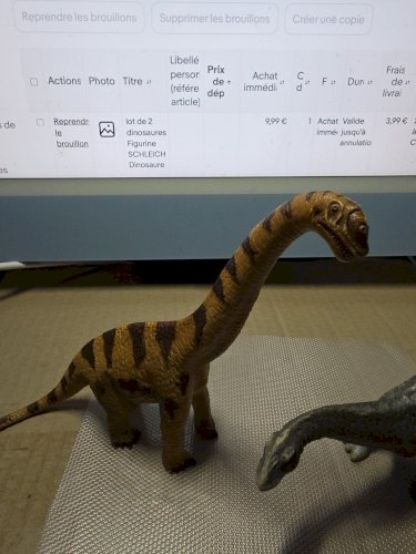 lot de 2 dinosaures Figurine SCHLEICH Dinosaure