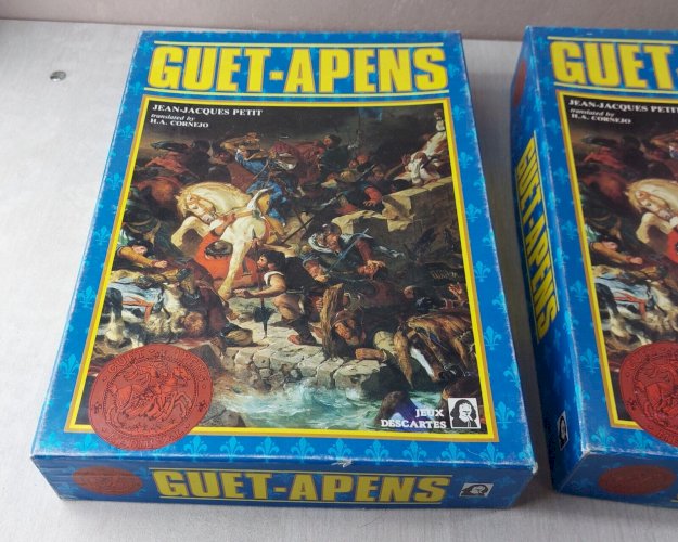  Lot de 2 jeux Guet Apens, Descartes, 1988