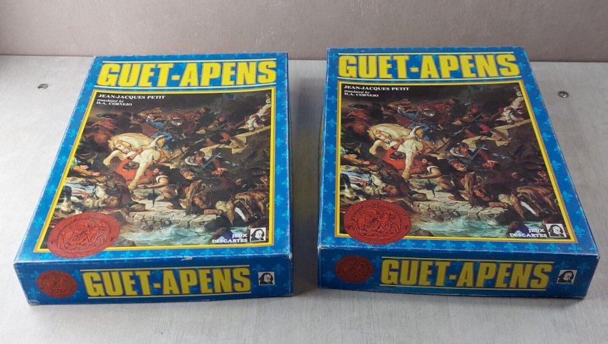  Lot de 2 jeux Guet Apens, Descartes, 1988