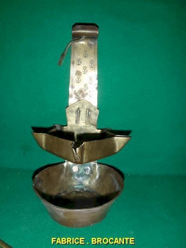 LOT DE 2 LAMPES A HUILE