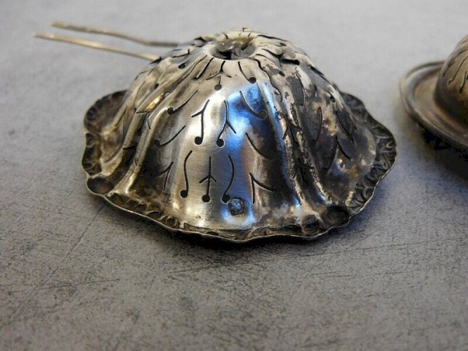 LOT DE 2 PASSE THE EN ARGENT MASSIF DE 27,39 GRAMMES