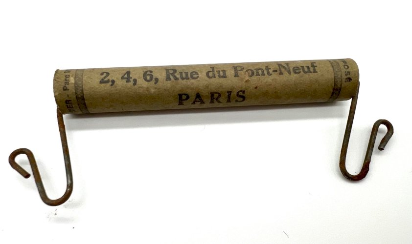 Lot de 2 poignées publicitaires anciennes – Réaumur & La Belle Jardinière, Paris