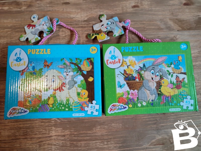 Lot de 2 puzzle marque grafix 45 pièces