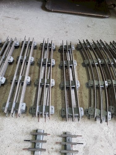 LOT DE 20 RAILS DE TRAIN HORNBY JEP