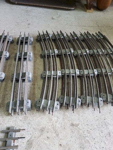 LOT DE 20 RAILS DE TRAIN HORNBY JEP