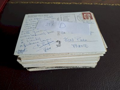 Lot de 217 cartes postales Allemagne avec diversité CPA CPSM CPM