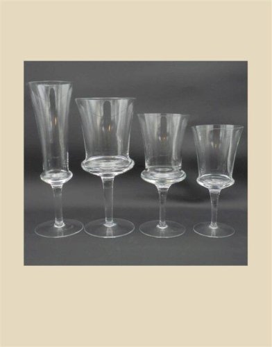 Lot de 24 verres à pied