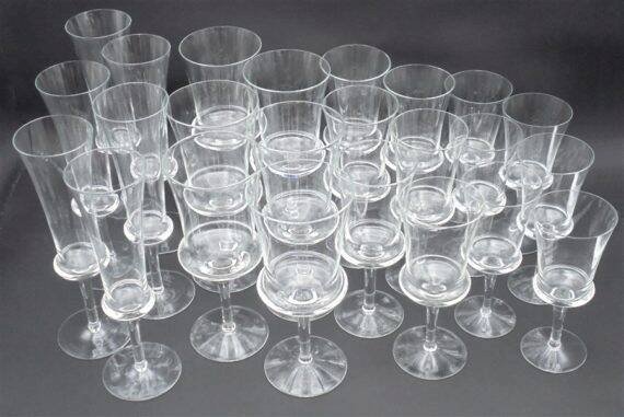 Lot de 24 verres à pied