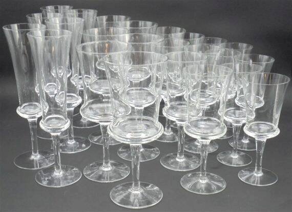 Lot de 24 verres à pied