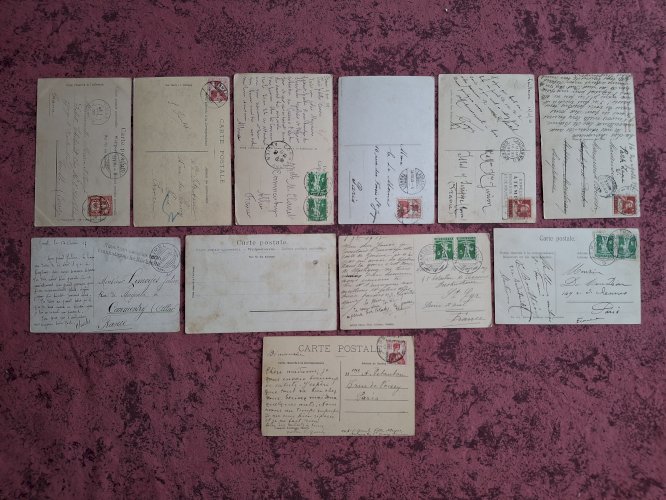 Lot de 250 cartes postales Suisse avec diversité CPA CPSM CPM