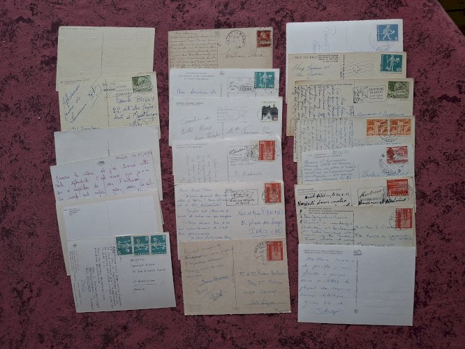 Lot de 250 cartes postales Suisse avec diversité CPA CPSM CPM