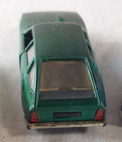 Lot de 3 anciennes voitures, Citroën GS, CX 2200, Visa, en métal, Norev Jet Car