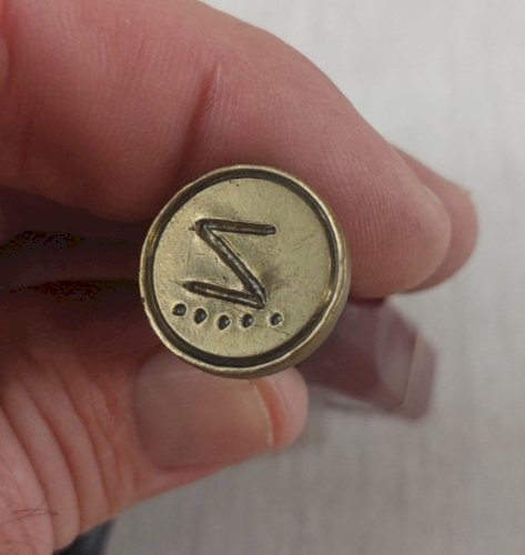 Lot de 3 anciens sceaux / cachets à cire